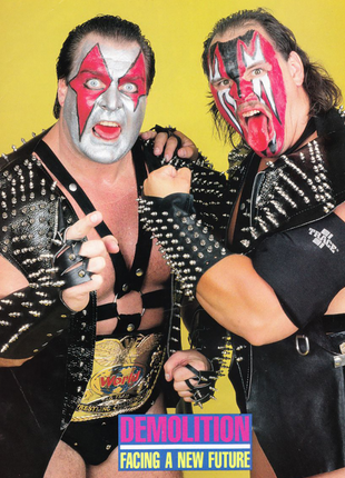 Demolition dual signed 8x10 Photo #9 (In-studio Signing)