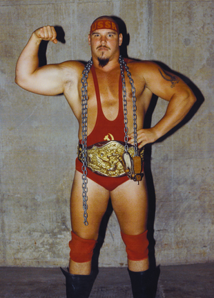 Krusher Krushev signed 8x10 Photo (In-studio Signing)
