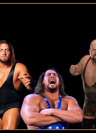 Giant/Big Show/Paul Wight triple signed 11x14 Photo (In-studio Signing 9/26/26)