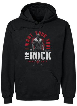 The Rock I Want Your Soul WWE Men's Hoodie