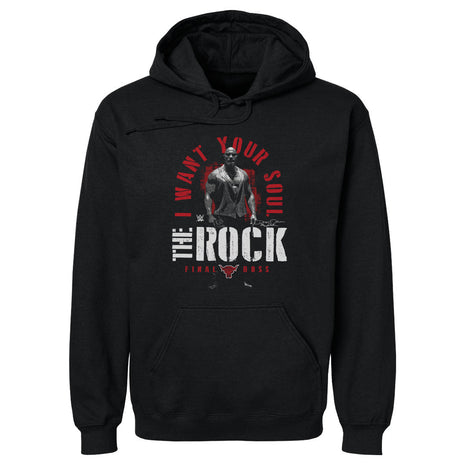 The Rock I Want Your Soul WWE Men's Hoodie