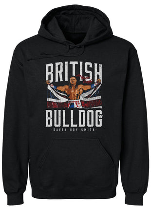 British Bulldog Flag WHT