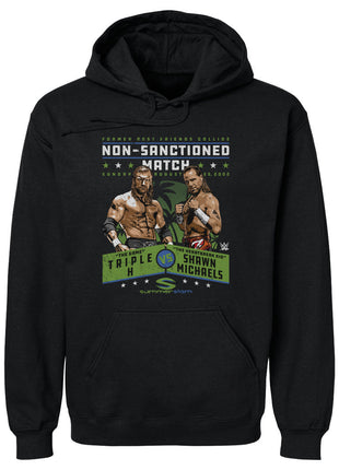 Triple H & Shawn Michaels Summer Slam 2002 WWE Men's Hoodie