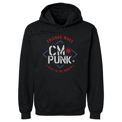 CM Punk Chicago Made WWE Men's Hoodie