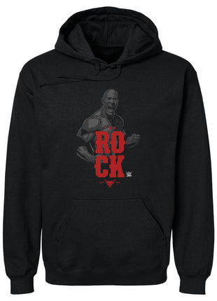 The Rock Vector WWE Men's Hoodie