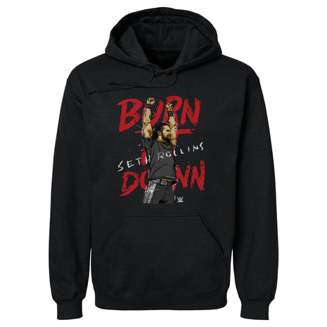 Seth Rollins Burn It Down WWE Men's Hoodie