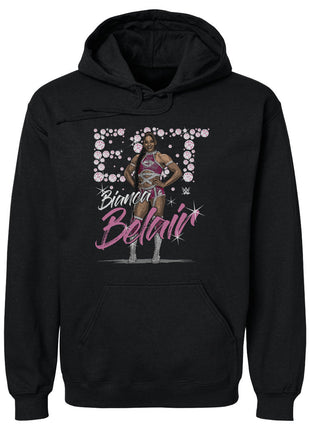 Bianca Belair Name Pose WWE Men's Hoodie