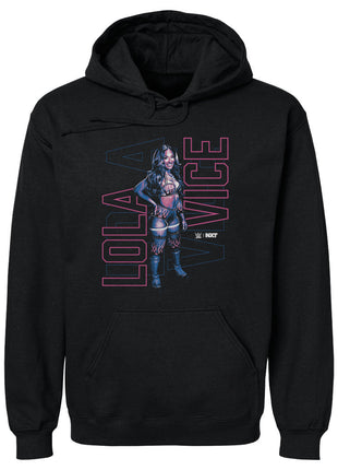 Lola Vice Vertical Outline WWE Men's Hoodie