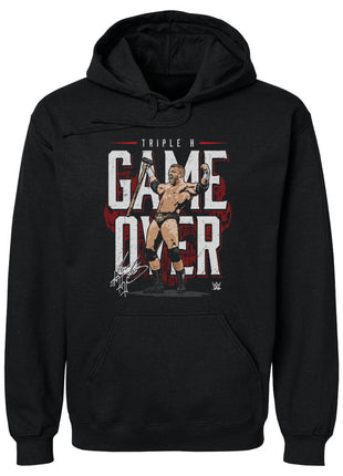Triple H Game Over WWE Men's Hoodie