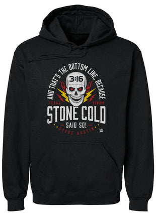 Stone Cold Steve Austin Said So WWE Men's Hoodie