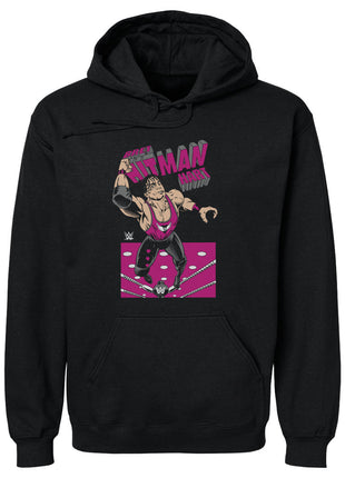 Bret Hart Caricature Men's WWE Hoodie