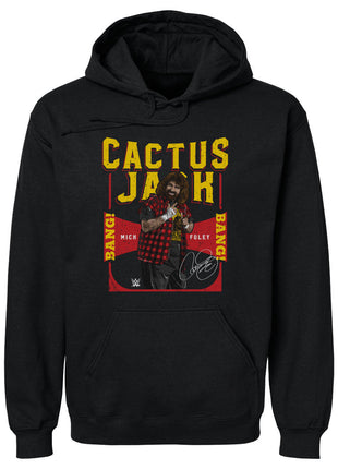 Cactus Jack Bang Bang WWE Men's Hoodie