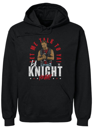 LA Knight Let Me Talk To Ya WWE Men's Hoodie