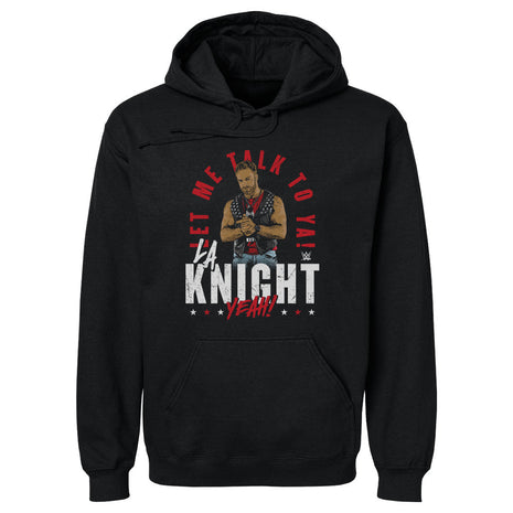 LA Knight Let Me Talk To Ya WWE Men's Hoodie