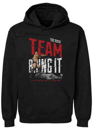 The Rock Team Bring It WWE Men's Hoodie