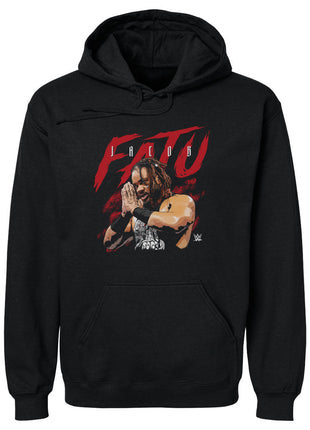 Jacob Fatu Name Grunge WHT