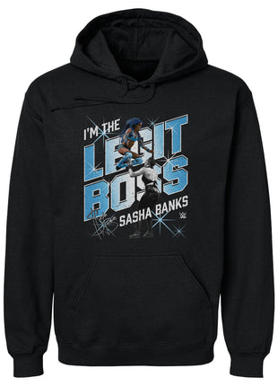 Sweat à capuche Sasha Banks Kneeteroa WWE pour homme