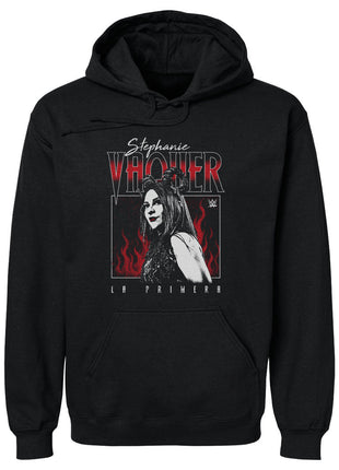 Stephanie Vaquer La Primera Flames Men's WWE Hoodie