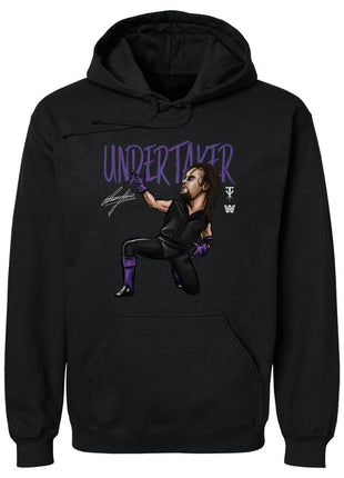 Undertaker Cartoon WWE Men's Hoodie