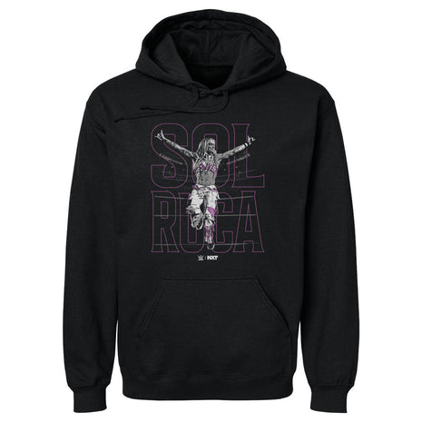 Sol Ruca WWE Name Outline Men's WWE Hoodie