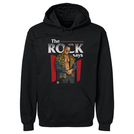 The Rock The Rock Says WWE Men's Hoodie