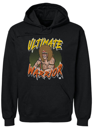 Ultimate Warrior Toon WWE Men's Hoodie
