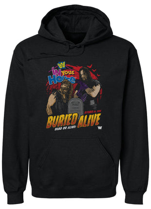 Undertaker & Mankind Buried Alive Match WWE Men's Hoodie