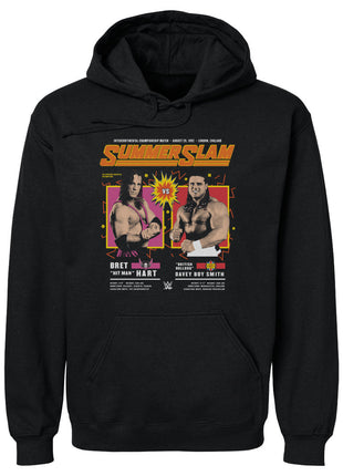 SummerSlam 1992 Match Poster Men's WWE Hoodie