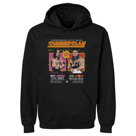 SummerSlam 1992 Match Poster Men's WWE Hoodie