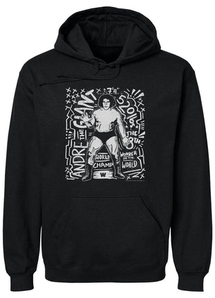 Andre The Giant Graphic WHT