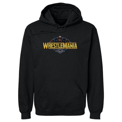 Wrestlemania 41 Las Vegas Logo WWE Men's Hoodie