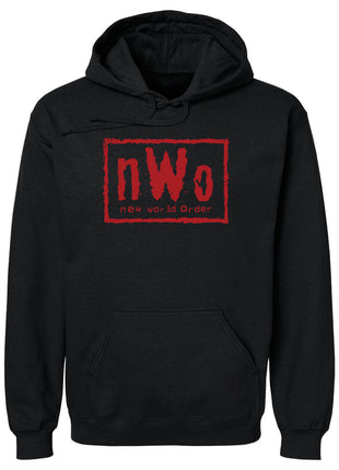 nWo Red Logo WHT