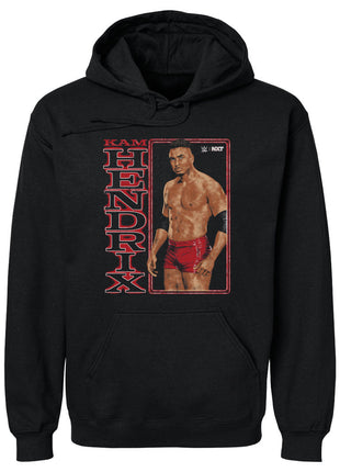 Kam Hendrix WWE Vertical Name Men's WWE Hoodie