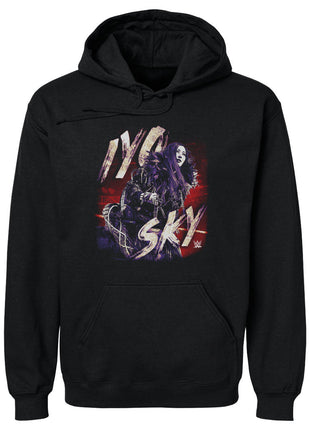 Iyo Sky Bitmap Men's WWE Hoodie