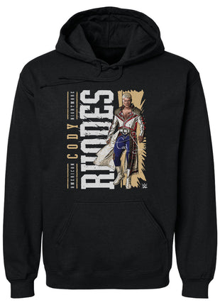 Cody Rhodes Vertical WWE Men's Hoodie