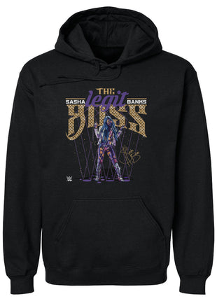 Sasha Banks Legit Boss Lights WWE Men's Hoodie