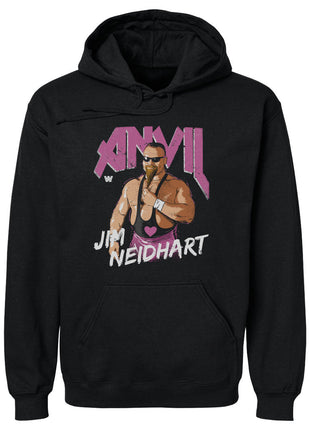 Jim The Anvil Neidhart Pop WWE Men's Hoodie