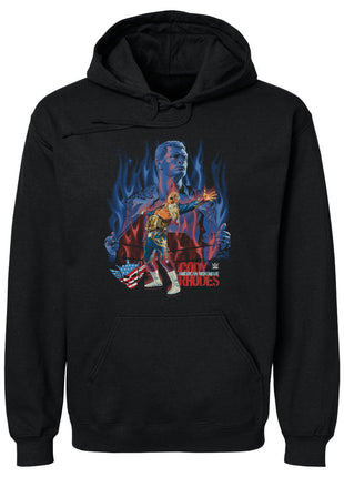 Cody Rhodes Flames Men's WWE Hoodie