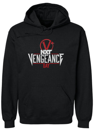 WWE Vengeance Day 2023 Logo Men's WWE Hoodie