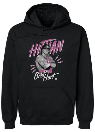 Bret Hart Hitman Pose WWE Men's Hoodie