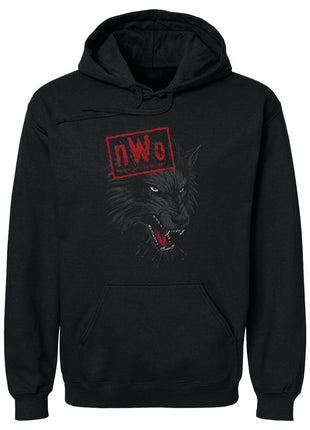 nWo Wolf Logo WWE Men's Hoodie