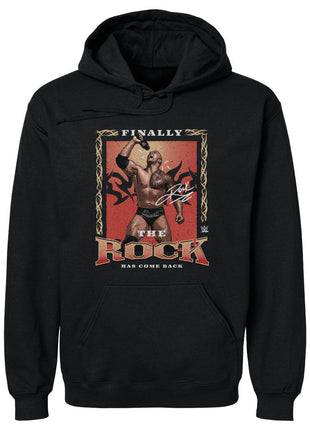Sweat à capuche pour homme The Rock Come Back WWE