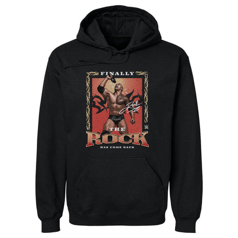 The Rock Come Back WWE Men's Hoodie