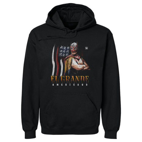 El Grande Americano WWE Flag Grunge Men's WWE Hoodie