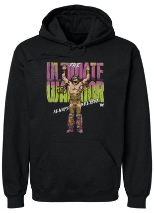 Ultimate Warrior Always Believe WWE Men's Hoodie