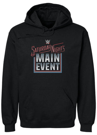 WWE Saturday Night's Main Event 2024 Logo Men's WWE Hoodie