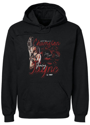 Jacy Jayne WWE NXT Women's Champion Grunge Men's WWE Hoodie