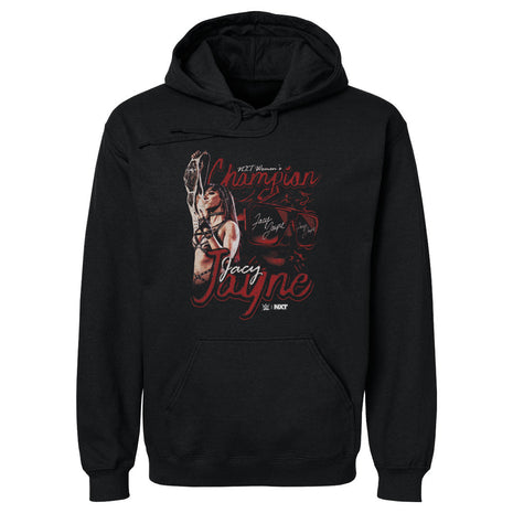 Jacy Jayne WWE NXT Women's Champion Grunge Men's WWE Hoodie