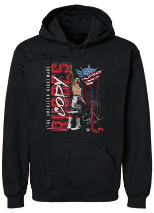 Cody Rhodes Corner Ropes WWE Men's Hoodie