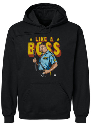 Big Boss Man Like A Boss WWE Men's Hoodie